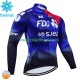 Wielershirt Winter Fdj Suez 2024 Heren