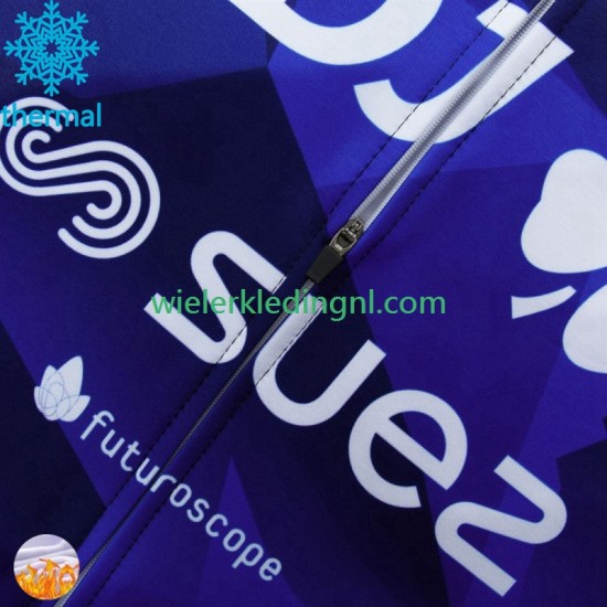 Wielershirt Winter Fdj Suez 2024 Heren