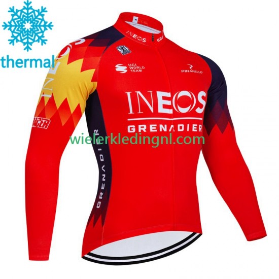 Wielershirt Winter Ineos Grenadier 2023 Heren