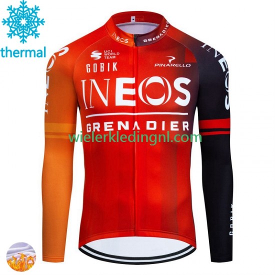 Wielershirt Winter Ineos Grenadier 2024 Heren