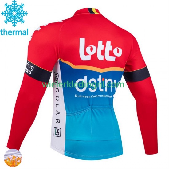 Wielershirt Winter Lotto Dstny 2024 Heren