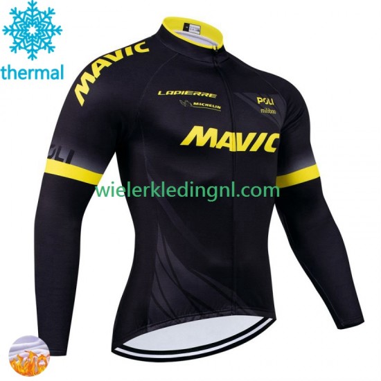 Wielershirt Winter Mavic 2024 Heren