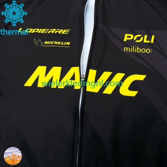 Wielershirt Winter Mavic 2024 Heren