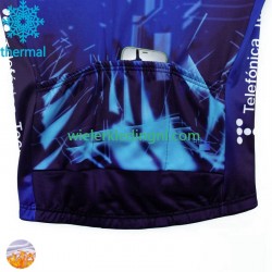 Wielershirt Winter Movistar 2024 Heren