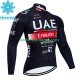 Wielershirt Winter Uae Emirates 2023 Heren N001
