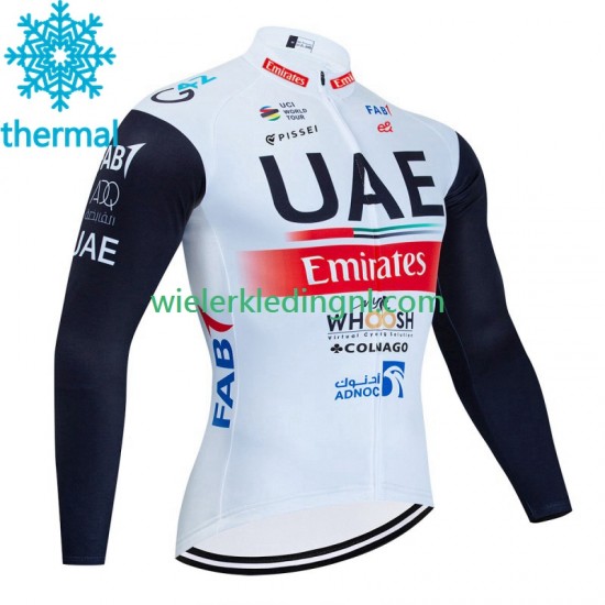 Wielershirt Winter Uae Emirates 2023 Heren