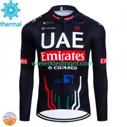 Wielershirt Winter Uae Emirates 2024 Heren N001