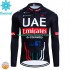 Wielershirt Winter Uae Emirates 2024 Heren N001