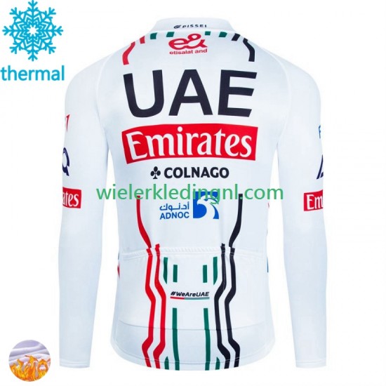 Wielershirt Winter Uae Emirates 2024 Heren