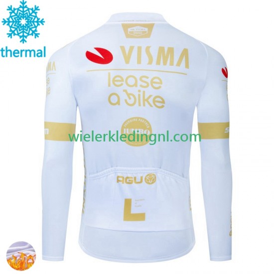 Wielershirt Winter Visma Lease A Bike 2024 Heren N002
