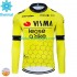 Wielershirt Winter Visma Lease A Bike 2024 Heren