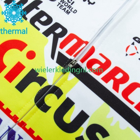 Wielershirt Winter Wanty Circus 2023 Noir Heren