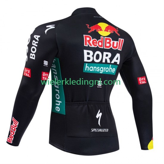 Lange Mouw Wielershirt DDDD Bora Hansgrohe 2024 Heren