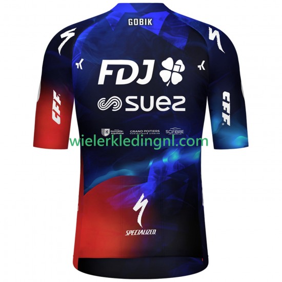 Wielershirt FDJ SUEZ 2025 Dame
