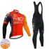 Wielershirt Lange Mouw en Lange Koersbroek Winter Ineos Grenadiers 2025 Heren