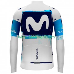 Lange Mouw Wielershirt Movistar Team 2025 Heren N001