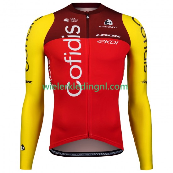Lange Mouw Wielershirt Team Cofidis 2025 Heren