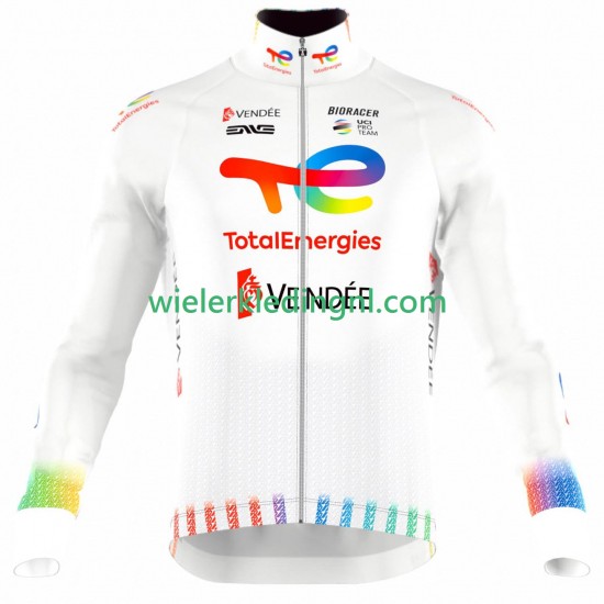 Lange Mouw Wielershirt Team TotalEnergies 2025 Heren