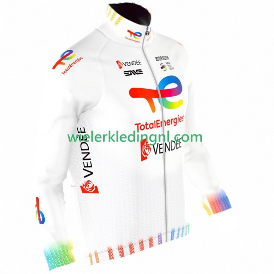 Lange Mouw Wielershirt Team TotalEnergies 2025 Heren