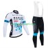 Wielershirt Lange Mouw en Lange Koersbroek pro bahrain victorious 2025 Heren