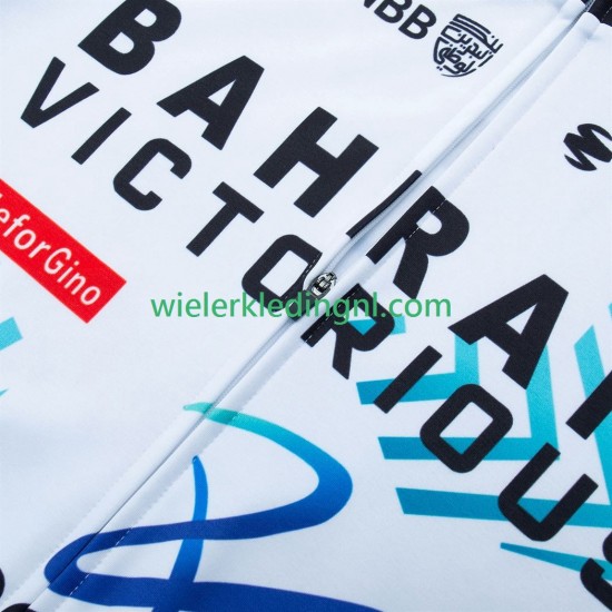Wielershirt Lange Mouw en Lange Koersbroek pro bahrain victorious 2025 Heren
