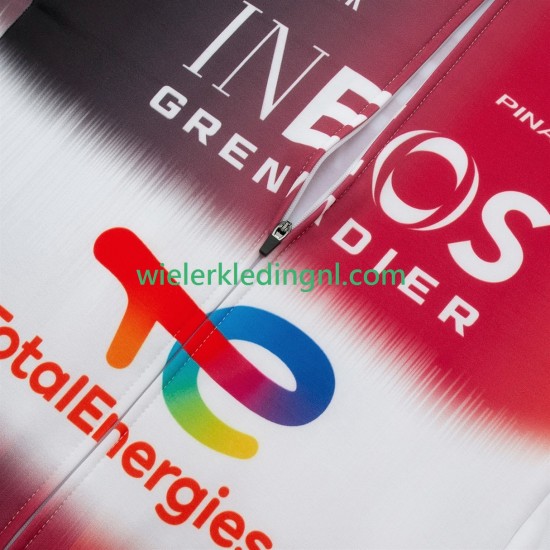 Wielershirt Lange Mouw en Lange Koersbroek pro ineos totalenergies tour de france 2025 Heren