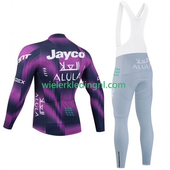 Wielershirt Lange Mouw en Lange Koersbroek pro jayco alula 2025 Heren