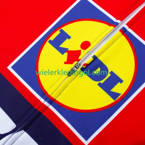 Wielershirt Lange Mouw en Lange Koersbroek pro lidl trek 2025 Heren