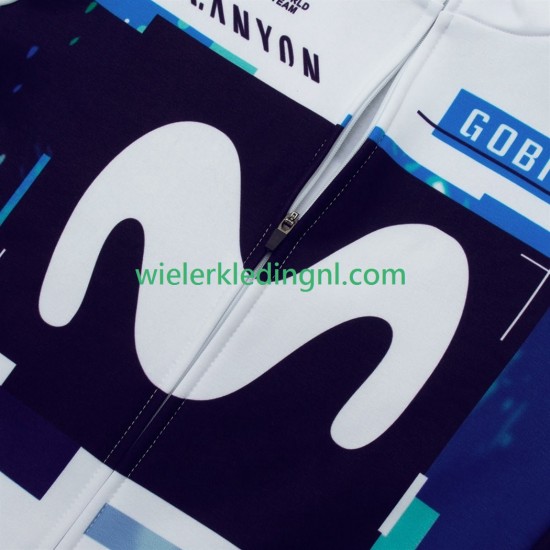 Wielershirt Lange Mouw en Lange Koersbroek pro movistar 2025 Heren