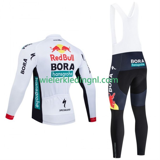 Wielershirt Lange Mouw en Lange Koersbroek pro red bull bora hansgrohe 2025 Heren