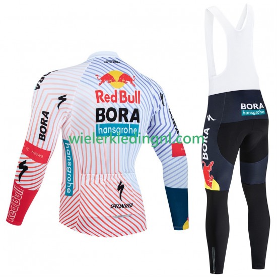 Wielershirt Lange Mouw en Lange Koersbroek pro red bull bora hansgrohe tour de france 2025 Heren