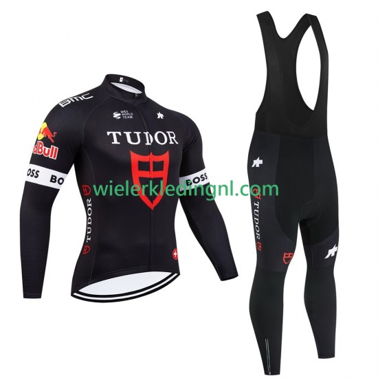 Wielershirt Lange Mouw en Lange Koersbroek pro tudor 2025 Heren