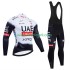 Wielershirt Lange Mouw en Lange Koersbroek pro uae team emirates 2025 Heren