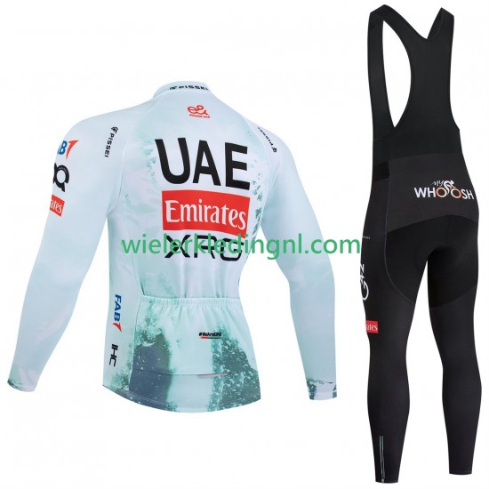 Wielershirt Lange Mouw en Lange Koersbroek pro uae team emirates xrg tdf editon race 2025 Heren