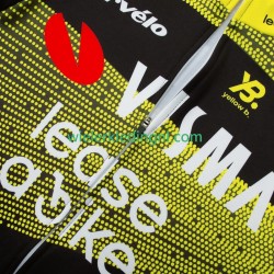 Wielershirt Lange Mouw en Lange Koersbroek pro visma lease a bike tour de france 2025 Heren