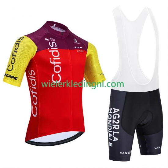 Wielershirt en Kort Koersbroek equipe pro cofidis 2025 Heren
