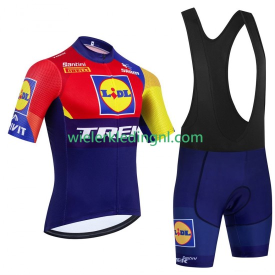 Wielershirt en Kort Koersbroek equipe pro lidl trek 2025 Heren