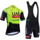 Wielershirt en Kort Koersbroek equipe pro uae team emirates 2025 fluo Heren