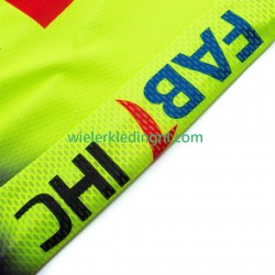 Wielershirt en Kort Koersbroek equipe pro uae team emirates 2025 fluo Heren