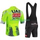 Wielershirt en Kort Koersbroek equipe pro uae team emirates xrg tdf editon race fluo 2025 Heren