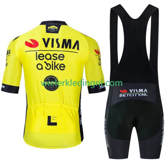 Wielershirt en Kort Koersbroek equipe pro visma lease a bike 2025 Heren