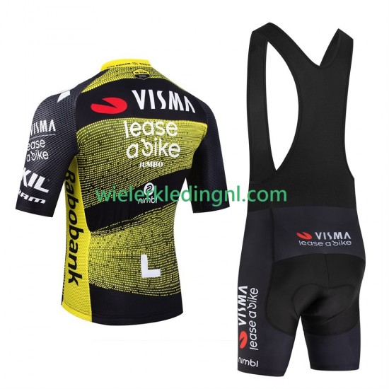 Wielershirt en Kort Koersbroek equipe pro visma lease a bike tour de france 2025 Heren