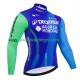 Lange Mouw Wielershirt equipe pro decathlon ag2r 2025 Heren