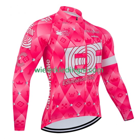 Lange Mouw Wielershirt equipe pro ef education easypost 2025 Heren