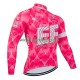 Lange Mouw Wielershirt equipe pro ef education easypost 2025 Heren