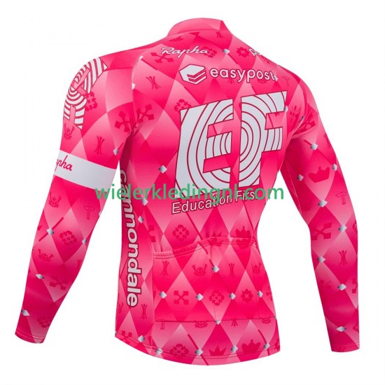 Lange Mouw Wielershirt equipe pro ef education easypost 2025 Heren