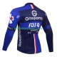 Lange Mouw Wielershirt equipe pro groupama fdj 2025 Heren