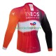 Lange Mouw Wielershirt equipe pro ineos totalenergies tour de france 2025 Heren
