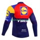 Lange Mouw Wielershirt equipe pro lidl trek 2025 Heren