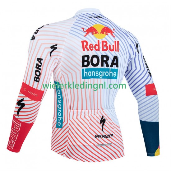 Lange Mouw Wielershirt equipe pro red bull bora hansgrohe tour de france 2025 Heren